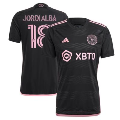Jordi Alba Inter Miami CF 2023-24 Player Jersey- Black