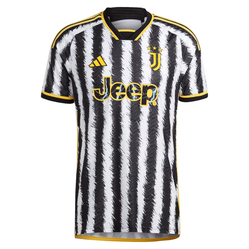 Juventus Team 2023-24 with Player Pogba 10 printing Jersey - White - Jersey Teams World