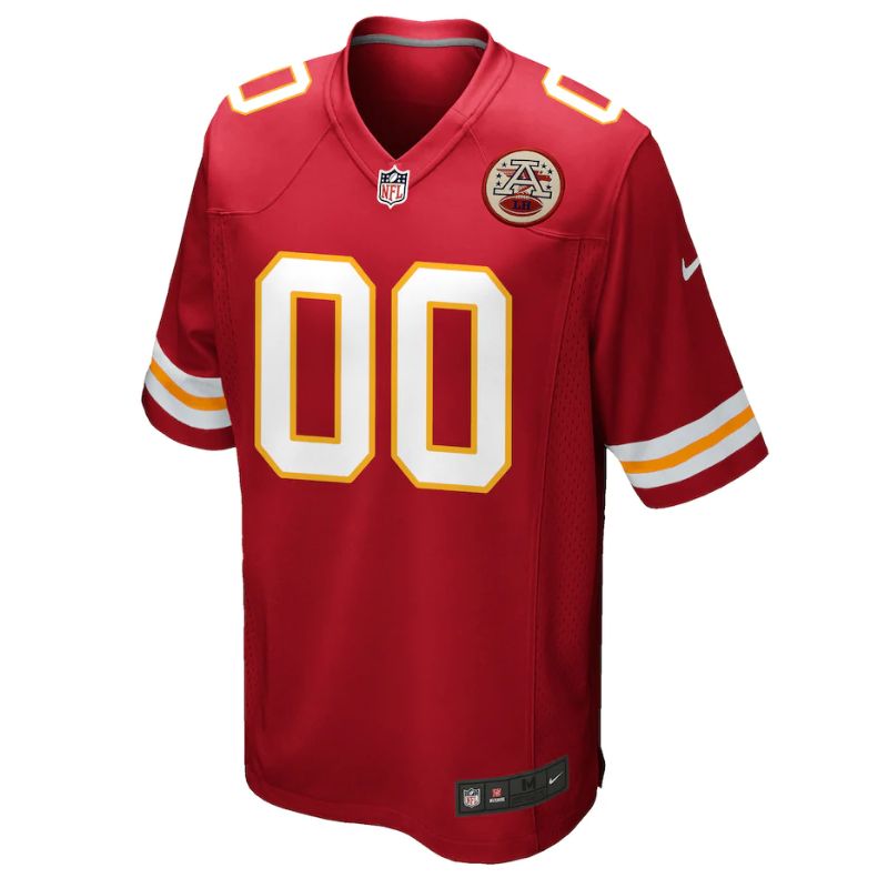 Kansas City Chiefs Team Custom Game Unisex Jersey - Red - Champions Jerseys