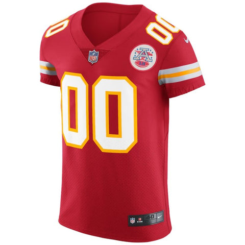 Kansas City Chiefs Team Vapor Untouchable Custom Elite Unisex Jersey - Red - Champions Jerseys