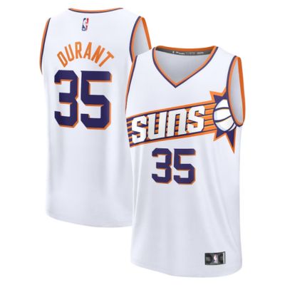 Kevin Durant Phoenix Suns 2023/24 Fast  Jersey - Association Edition - White