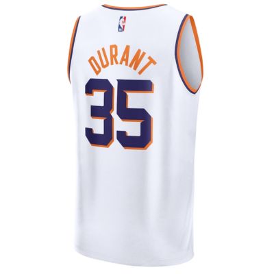 Kevin Durant Phoenix Suns 2023/24 Fast  Jersey - Association Edition - White