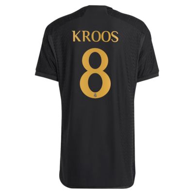 Kroos Real Madrid Home Shirt 2023-24 Jersey Player - Black