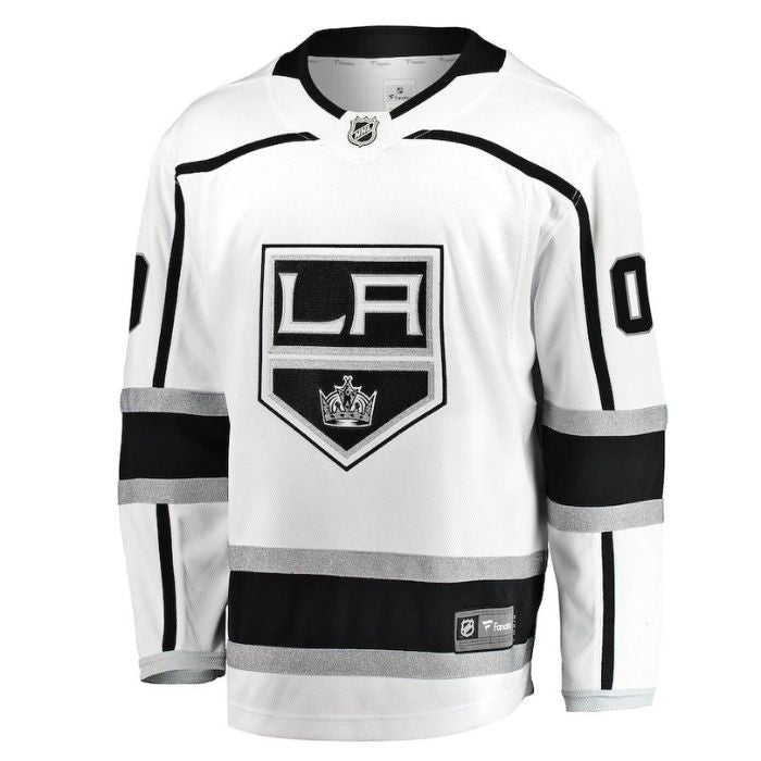 Los Angeles Kings Away 2023 Breakaway Custom Unisex Jersey - White - Champions Jerseys