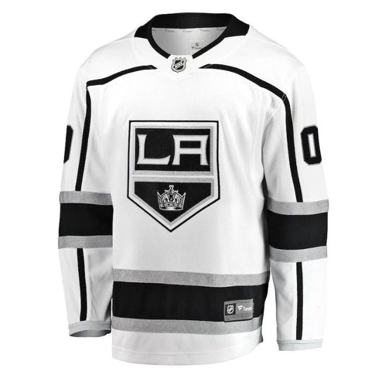 Los Angeles Kings Away 2023 Breakaway Custom Unisex Jersey - White - Champions Jerseys