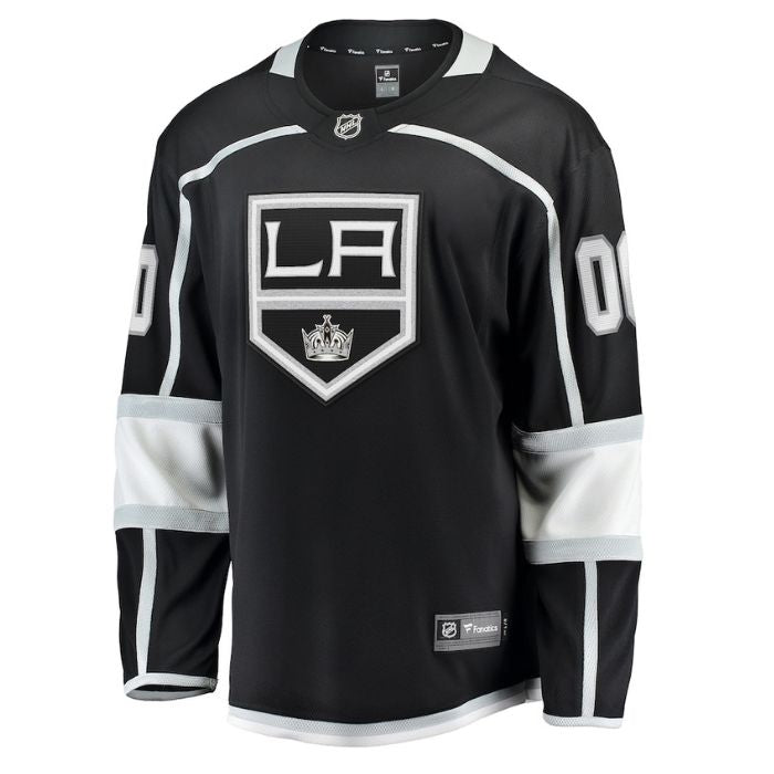 Los Angeles Kings Unisex 2022/23 Home Breakaway Custom Jersey - Black - Champions Jerseys