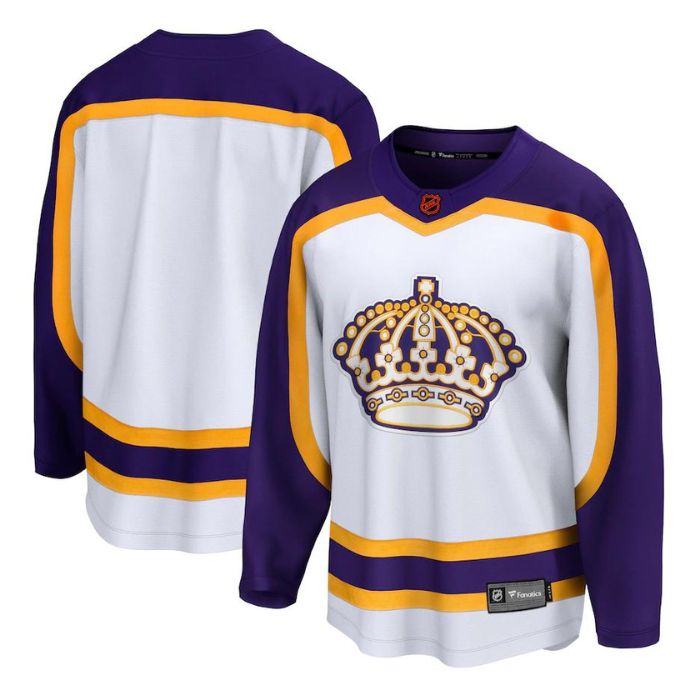 Los Angeles Kings Unisex Special Edition 2.0 Breakaway Custom Jersey - White - Champions Jerseys