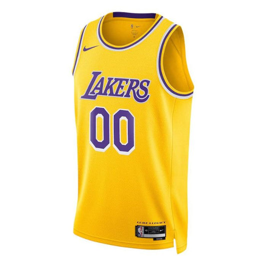 Los Angeles Lakers Unisex 2022/23 Swingman Customized Jersey Gold - Icon Edition - Champions Jerseys