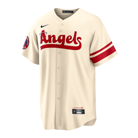 Los Angeles Angels 2022 City Connect Team Custom Jersey - Cream - Champions Jerseys