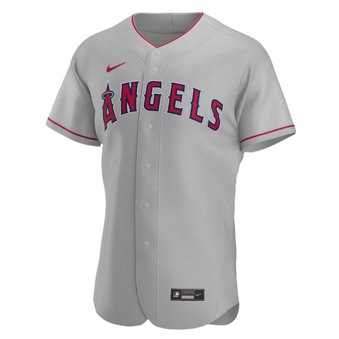 Los Angeles Angels Road Team Custom Jersey - Gray - Champions Jerseys