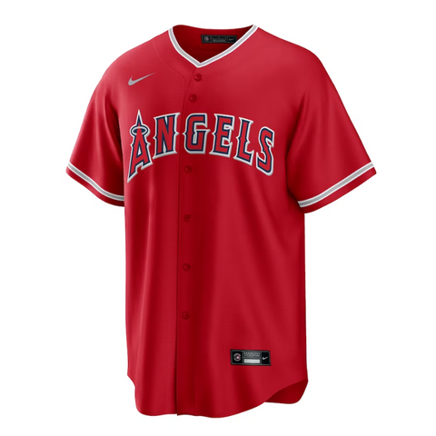 Los Angeles Angels Team Alternate Team Customized Jersey - Red - Champions Jerseys
