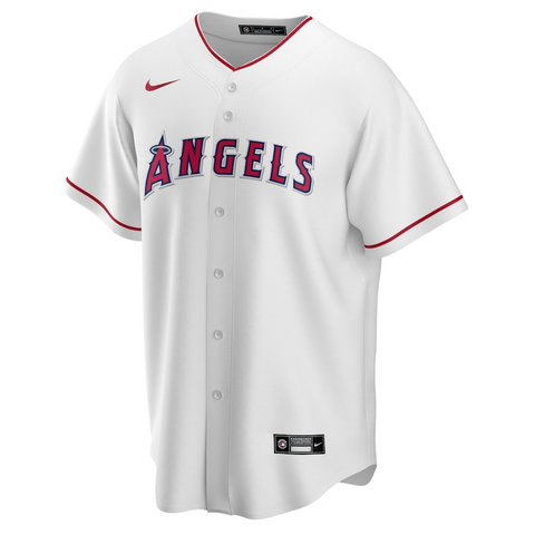 Los Angeles Angels Team Home Customized Jersey - White - Champions Jerseys