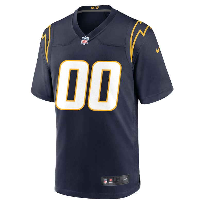 Los Angeles Chargers Alternate Custom Game Jersey 2023/24 - Navy