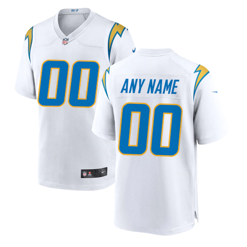 Los Angeles Chargers Custom Game Jersey 2023/24 - White