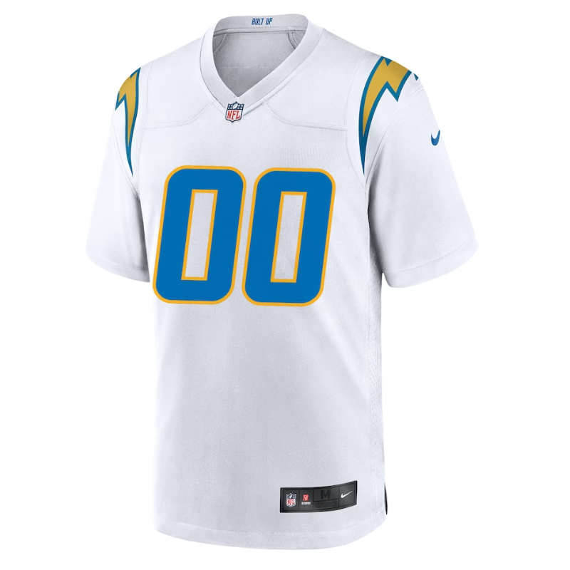 Los Angeles Chargers Custom Game Jersey 2023/24 - White