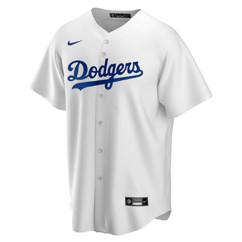 Los Angeles Dodgers Home Custom Jersey - White - Champions Jerseys