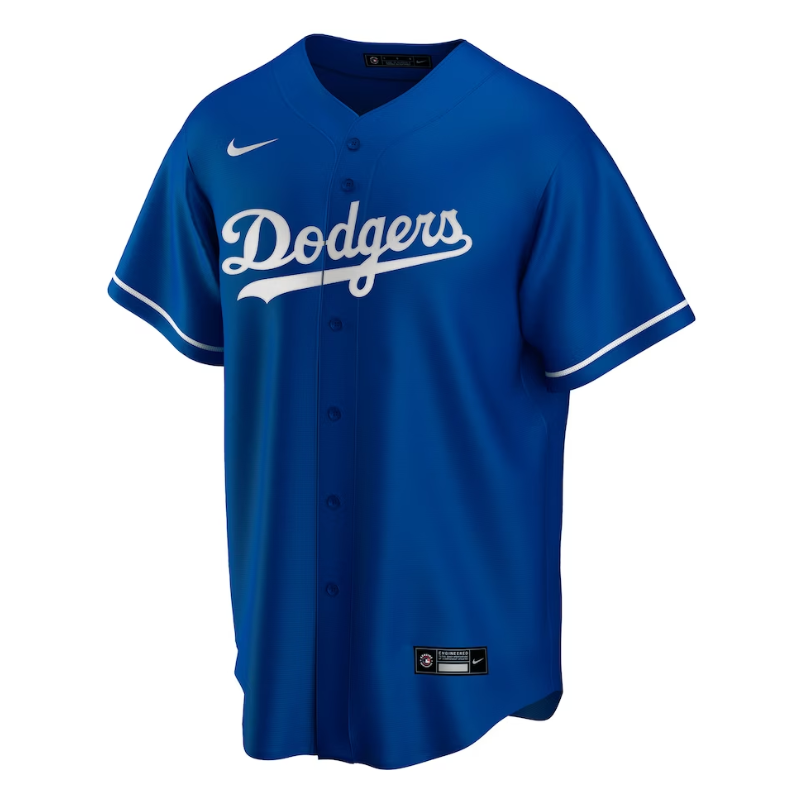 Los Angeles Dodgers Team  Alternate Custom Jersey - Royal - Champions Jerseys