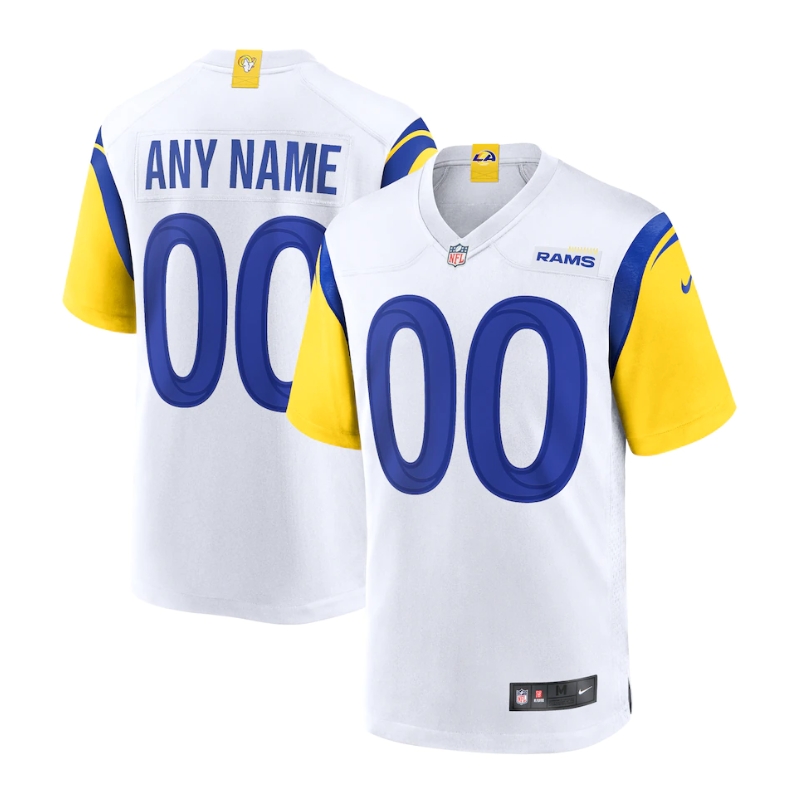 Los Angeles Rams Alternate Custom Jersey 2023/24 - White