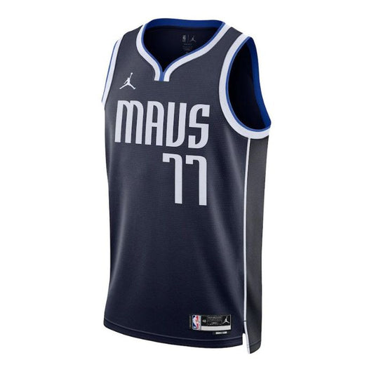 Luka Doncic Dallas Mavericks Unisex 2022/23 Statement Edition Swingman Pro Jersey - Navy - Champions Jerseys