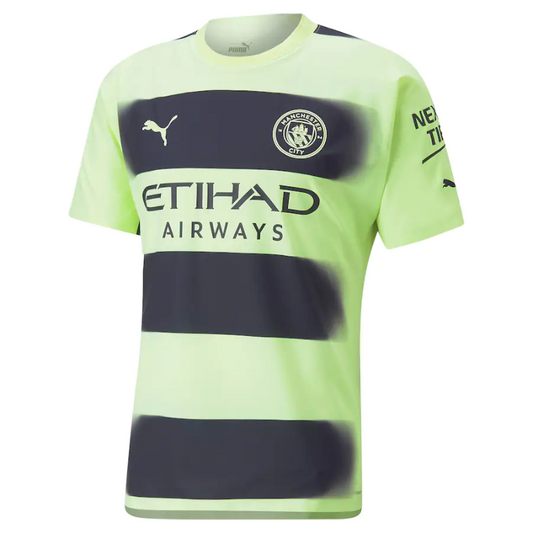 Manchester City Third Shirt   2022-23 Custom Unisex Jersey All genders - Jersey Teams World