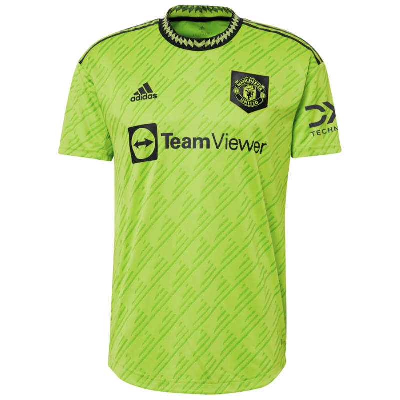 Manchester United Third Shirt   2022-23 with Unisex Jersey Ronaldo 7 printing - Jersey Teams World