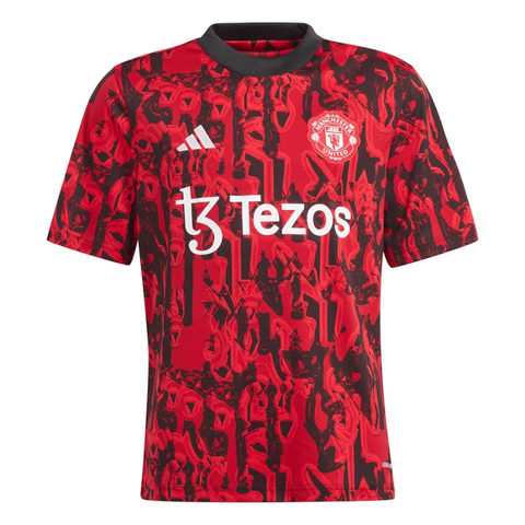 Manchester United Shirt 2023/24 Pre-Match Top - Red - Jersey Teams World