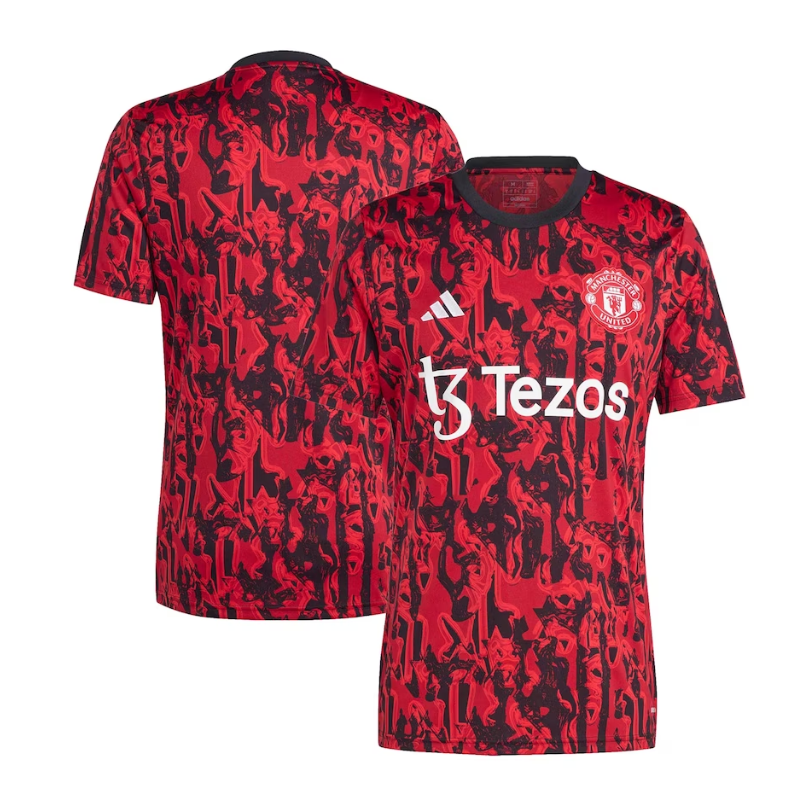 Manchester United Team 2023/24 Pre-Match Top - Red - Jersey Teams World