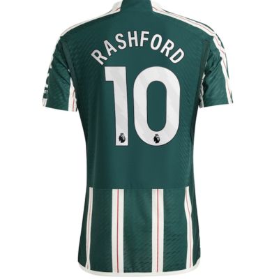 Rashford Manchester United 2023/24 Away Jersey - Green