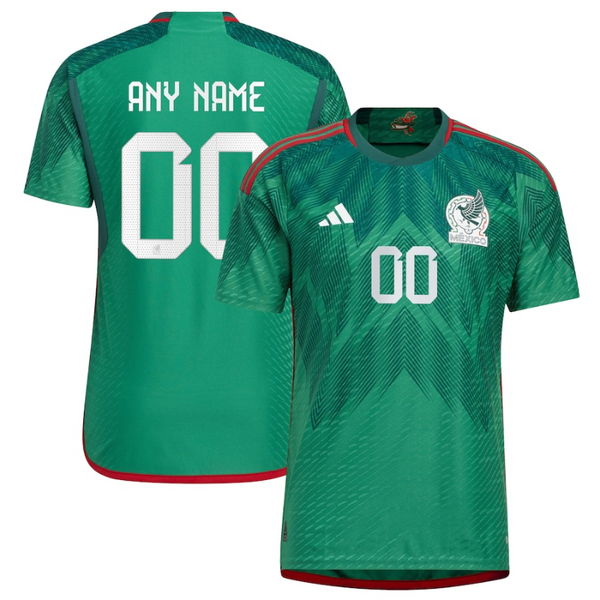 Mexico National Team 2022/23  Custom Jersey - Jersey Teams World