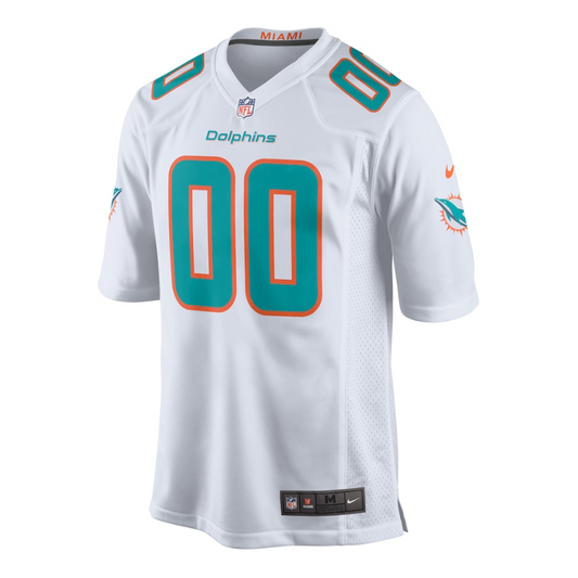 Miami Dolphins Custom Game Jersey 2023/24 - White