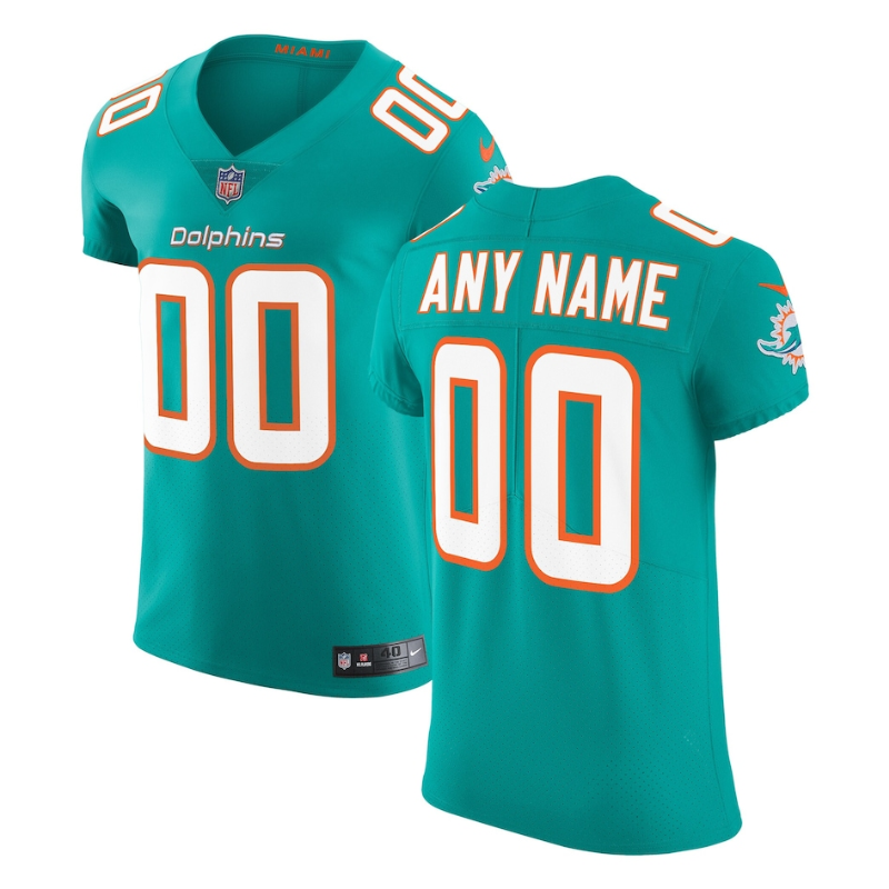 Miami Dolphins Vapor Untouchable Elite Custom Jersey 2023/24 - Aqua