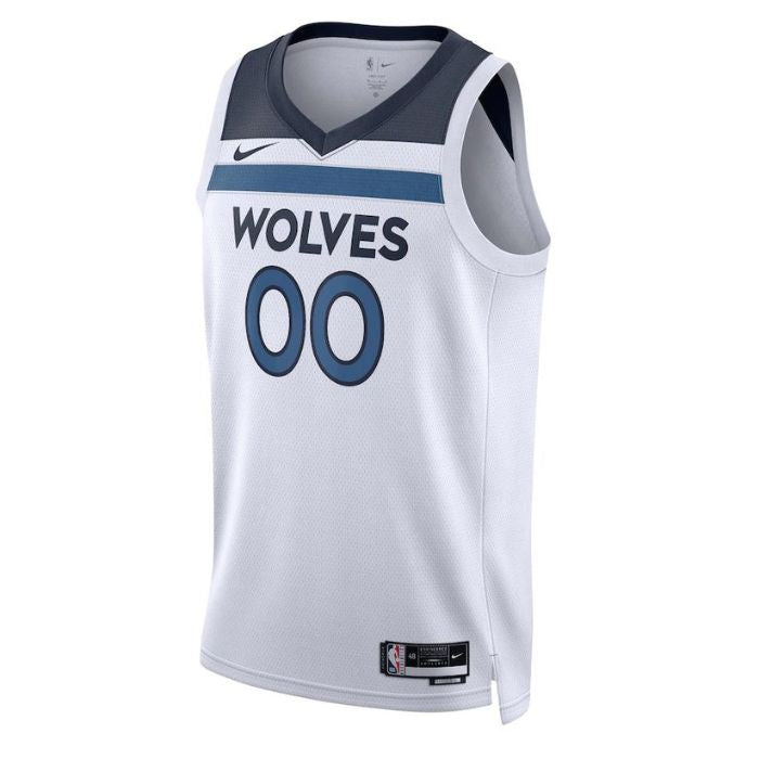 Minnesota Timberwolves Unisex 2022/23 Swingman Custom Jersey White - Association Edition - Champions Jerseys