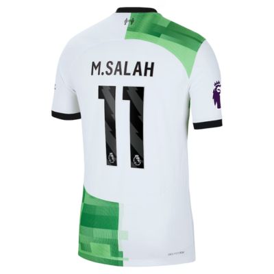 Mohamed Salah Liverpool 2023/24 Away Player Jersey - White