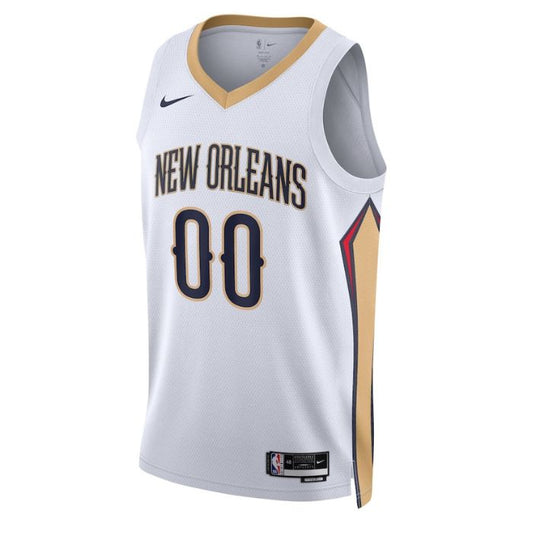 New Orleans Pelicans Unisex 2022/23 Swingman Custom Jersey White - Association Edition - Champions Jerseys