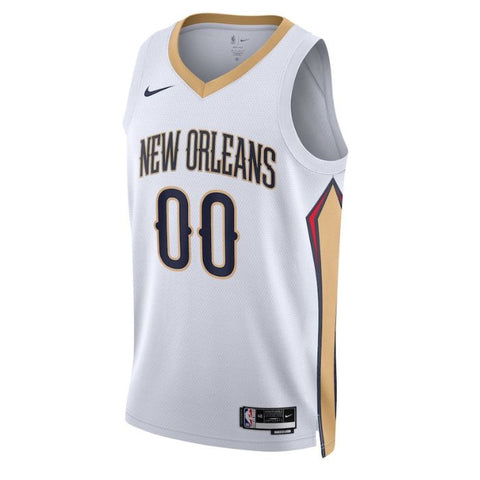 New Orleans Pelicans Unisex 2022/23 Swingman Custom Jersey White - Association Edition - Champions Jerseys