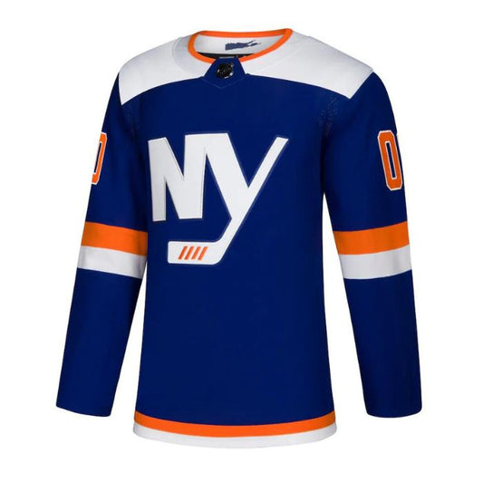 New York Islanders Unisex Alternate Pro Custom Jersey - Blue - Champions Jerseys