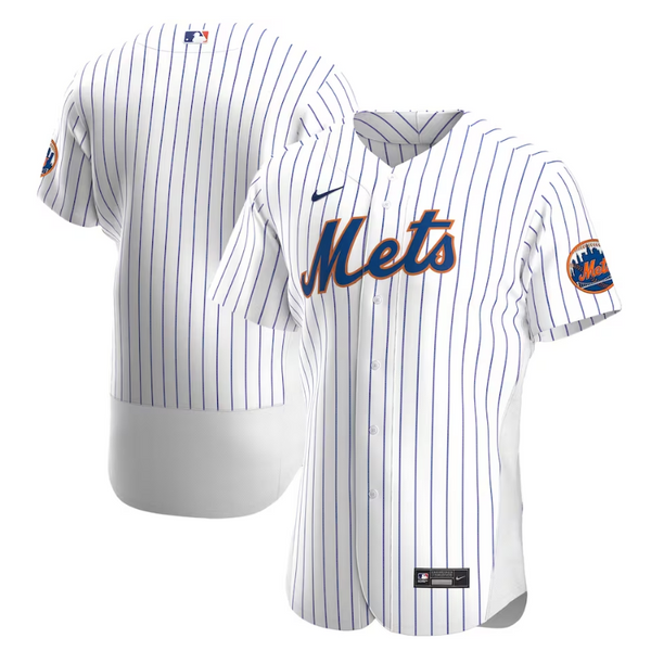 New York Mets Home Team Custom Jersey - White - Champions Jerseys