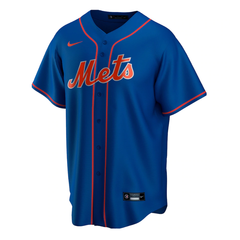 New York Mets Team Alternate Customized Jersey - Royal - Champions Jerseys