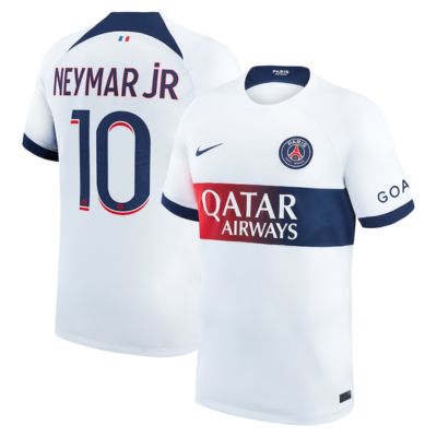 Neymar Jr. Paris Saint-Germain 2023/24 Away Player Jersey - White