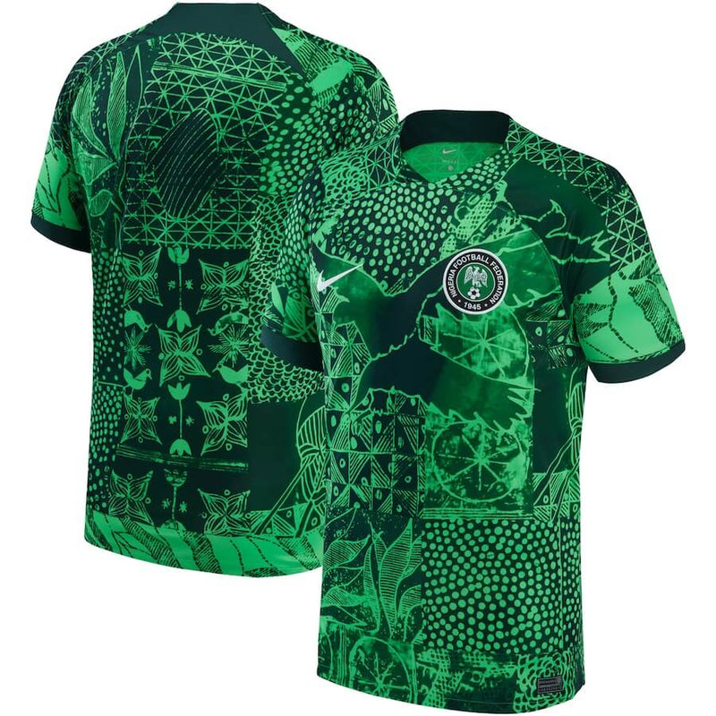 Nigeria National Team Home Shirt 2023 customized Jersey Unisex - Green - Jersey Teams World