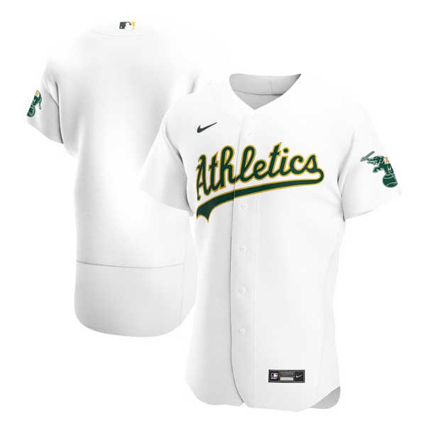 Oakland Athletics Home  Customized Jersey 2023-24- White