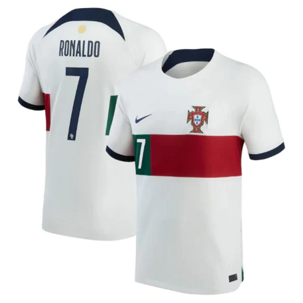 Official Cristiano Ronaldo 7 Portugal National Team 2022/23 Away Player Jersey - Red