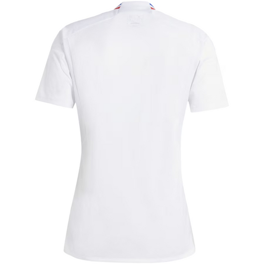 Olympique Lyon Home Shirt 2023-24 Custom Jersey - White - Jersey Teams World