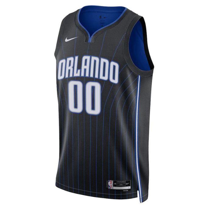 Orlando Magic Unisex 2022/23 Swingman Custom Jersey Black - Icon Edition - Champions Jerseys