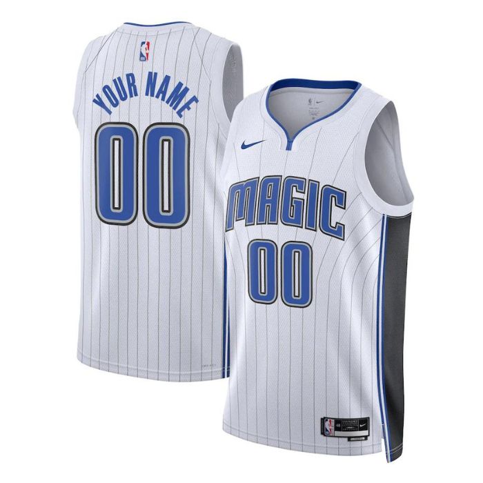 Orlando Magic Unisex 2022/23 Swingman Custom Jersey White - Association Edition - Champions Jerseys