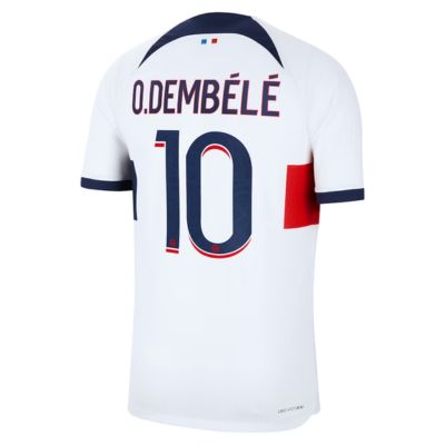 Ousmane Dembélé Paris Saint-Germain 2023/24 Away Player Jersey - White