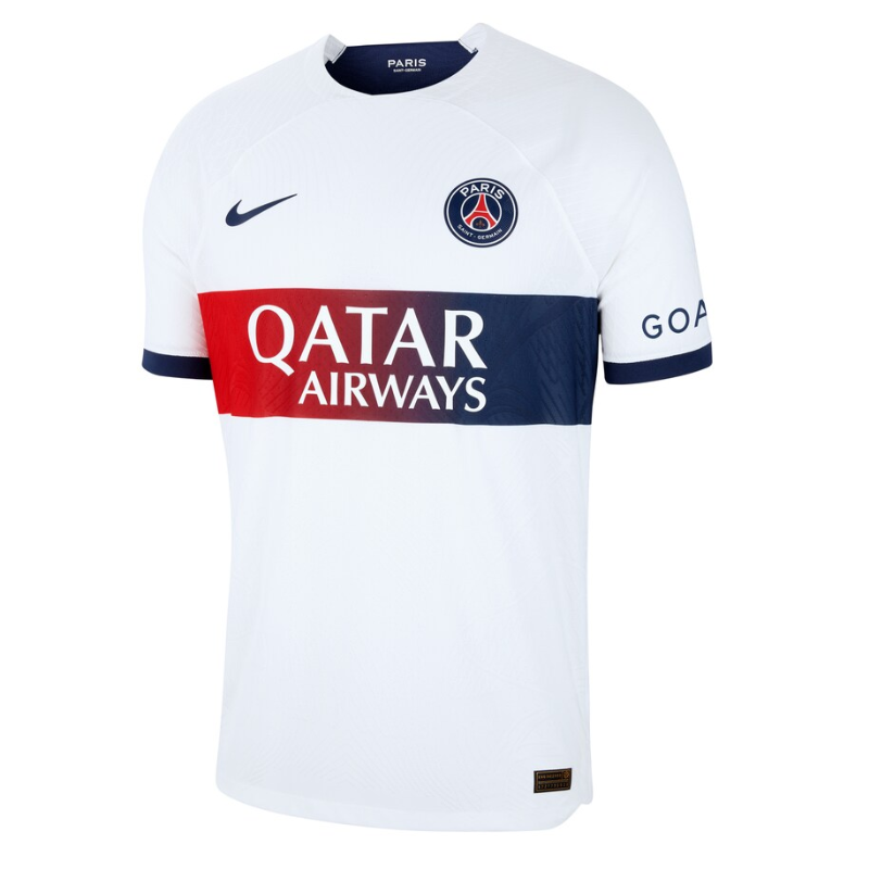 Paris Saint-Germain Away Kit 2023-24 - Little Kids with Player M.Asensio 11 printing Jersey - White