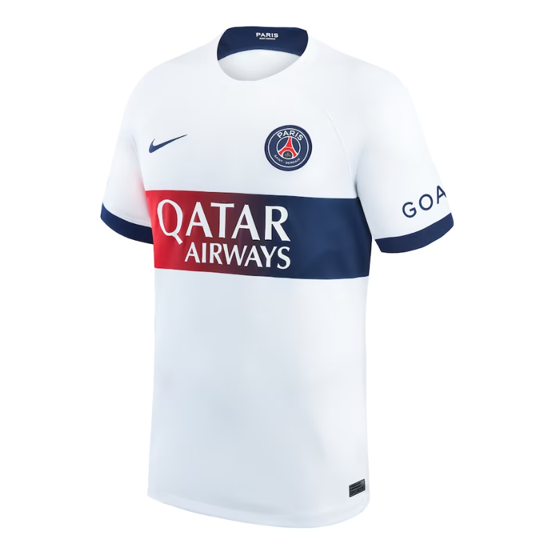 Paris Saint-Germain Away Shirt 2023-24 with Player Hernández 21 printing Jersey - White