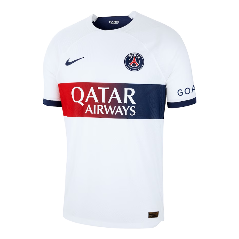 Paris Saint-Germain Away Shirt 2023-24 with Player Lee Kang In 19 printing Jersey - White