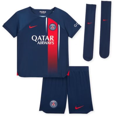 Paris Saint-Germain Home  2023-24  Little Kids with Mbappé 7